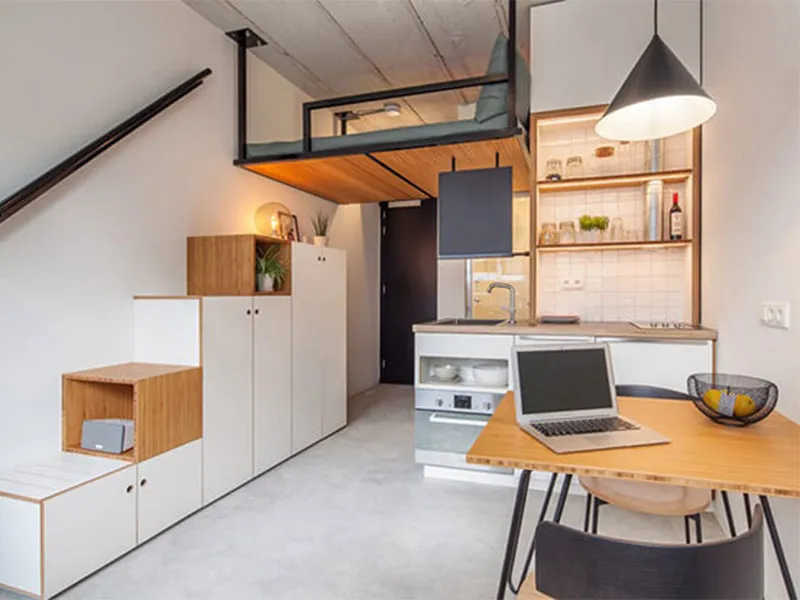 Phong cách tối giản kèm nội thất thông minh cho căn hộ nhỏ