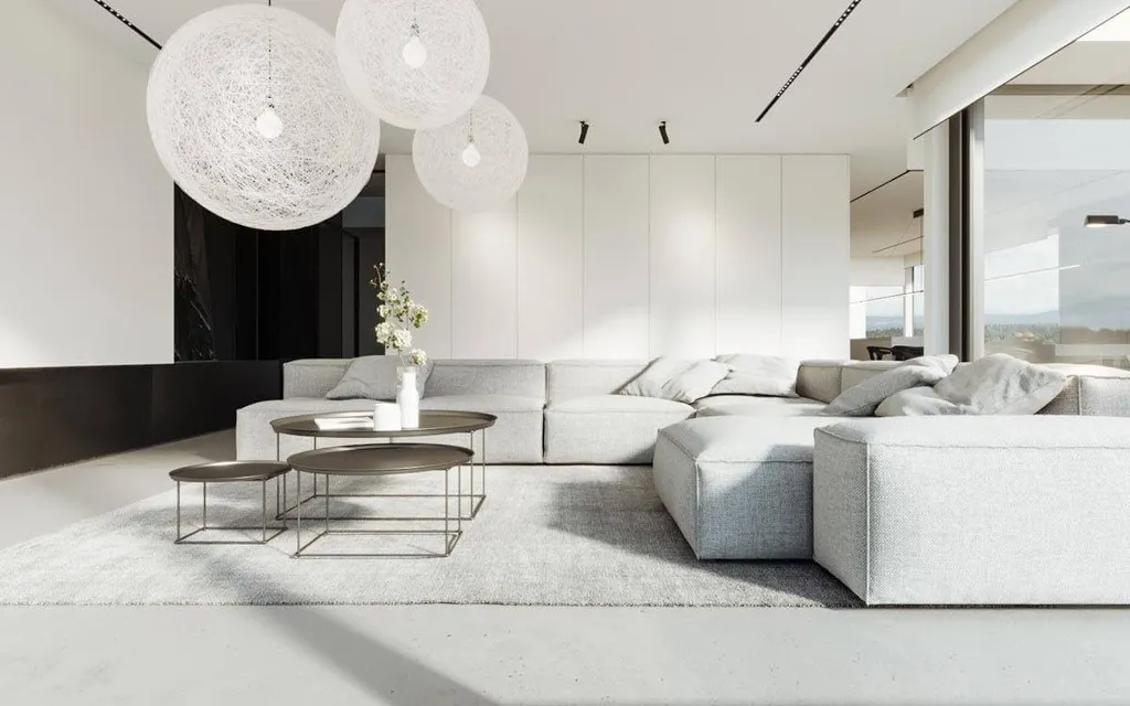 Phong cách tối giản khiến không gian rộng hơn nhờ bố cục nội thất chặt chẽ, tinh tế