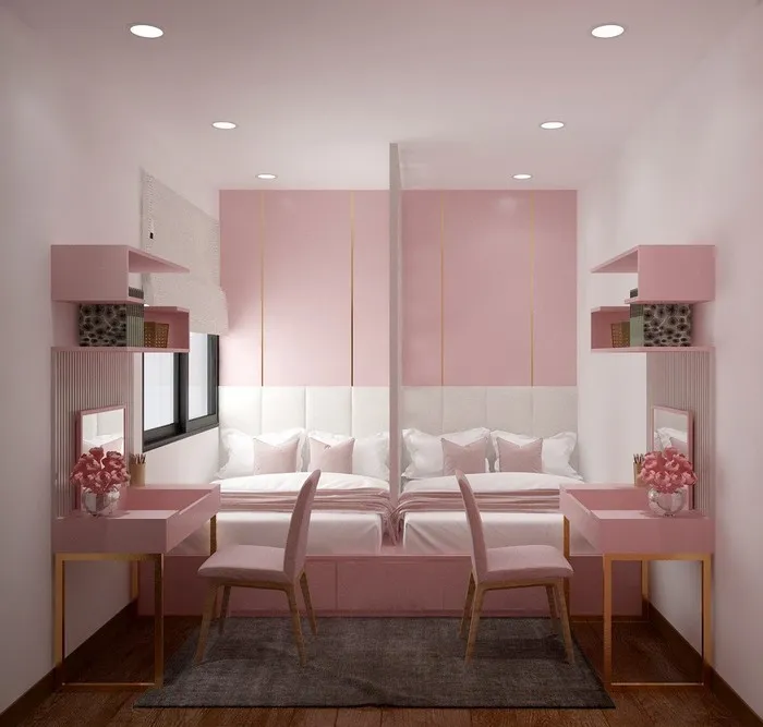 Phòng ngủ cho con tại căn hộ Opal Boulevard do Nội thất CT Concept thiết kế