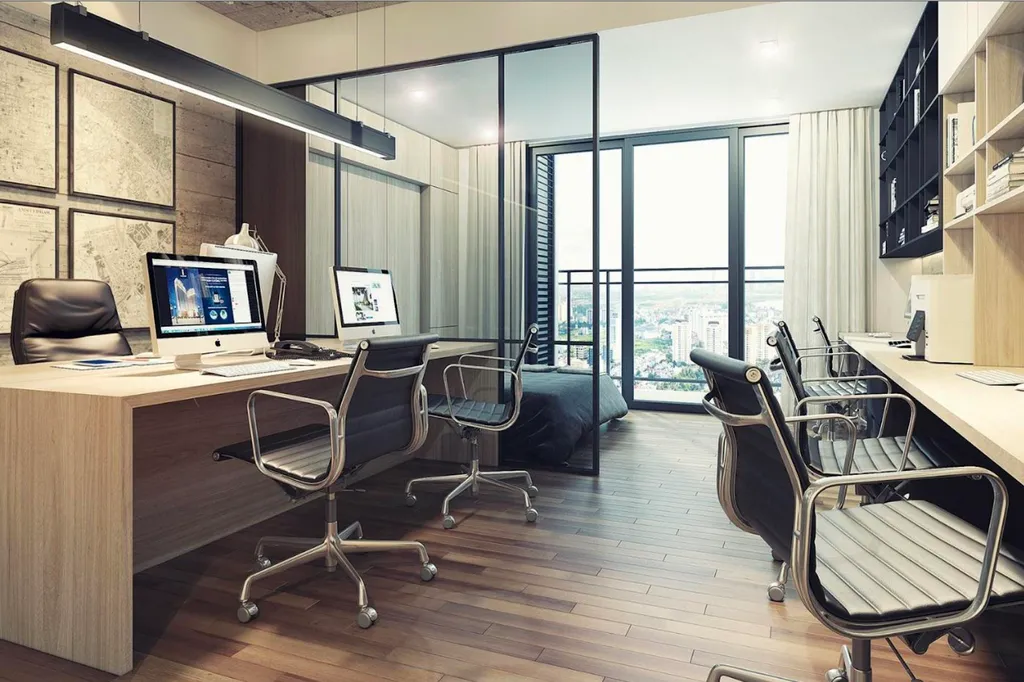Căn hộ officetel phong cách tối giản x hiện đại