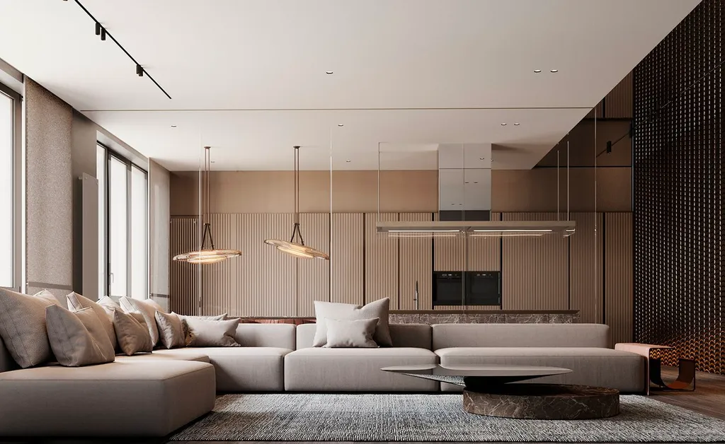 Gợi ý phong cách Contemporary cho căn hộ 2 phòng ngủ cho chung cư Vinhomes Golden River