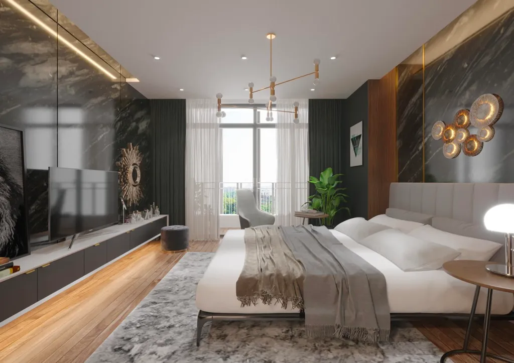 Gợi ý thiết kế Căn hộ duplex phong cách hiện đại tại chung cư Vinhomes Dream City