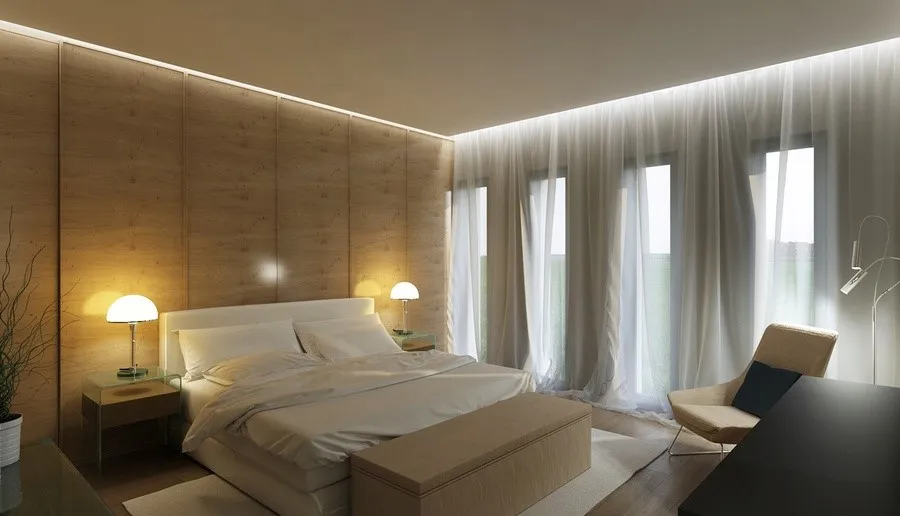 Phòng ngủ theo phong cách Bauhaus đơn giản mà tinh tế và ấm cúng