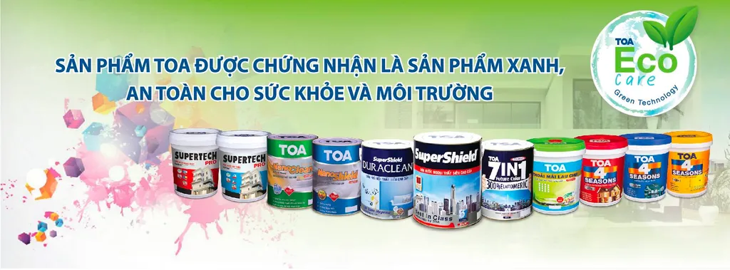 Sơn TOA - thương hiệu từ Thái Lan