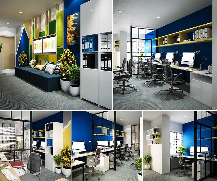 Thiết kế căn hộ officetel phong cách Color Block mang đến nguồn năng lượng tích cực cho ngôi nhà