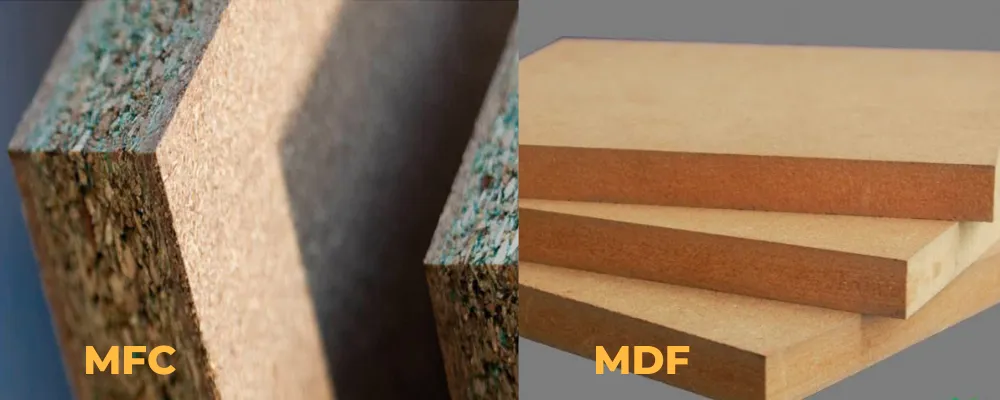 Phân biệt gỗ MFC và gỗ MDF