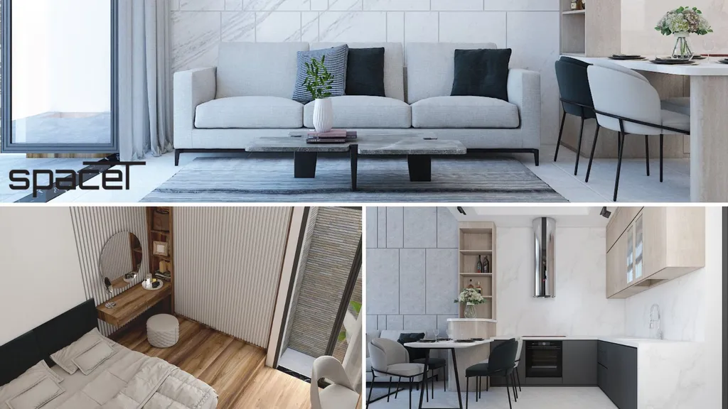 Phong cách Minimalist ưu tiên sử dụng nội thất thực sự cần thiết cho không gian; tối giản cả về màu sắc sử dụng và đường nét thiết kế đồ nội thất.