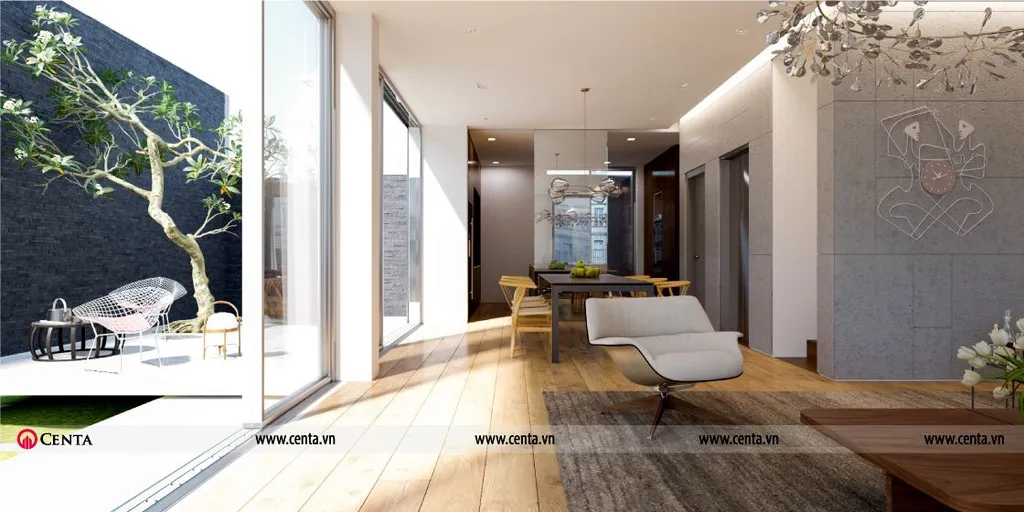 Thiết kế nội thất văn phòng công ty Centa với kinh nghiệm hợp tác hơn 500 khách hàng trên toàn quốc