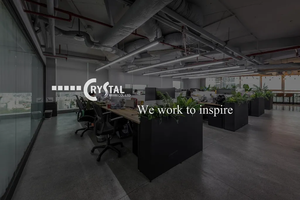 Thiết kế nội thất văn phòng công ty Crystal Design từ đội ngũ cấp cao của Hàn Quốc và Việt Nam