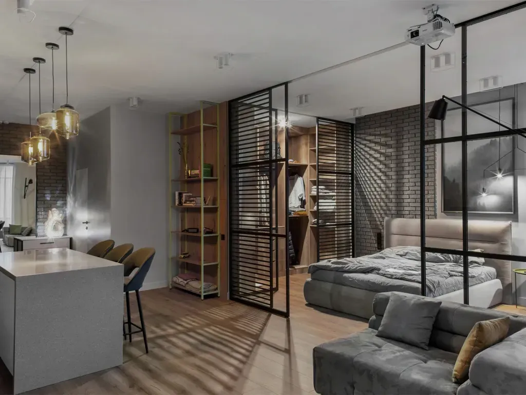 Mẫu thiết kế nội thất căn hộ chung cư có diện tích vừa tại Hà Nội