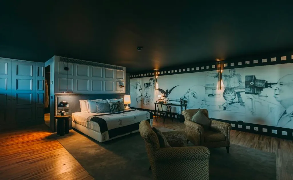 Phòng ngủ độc đáo, thiết kế có một không hai với concept phim ảnh