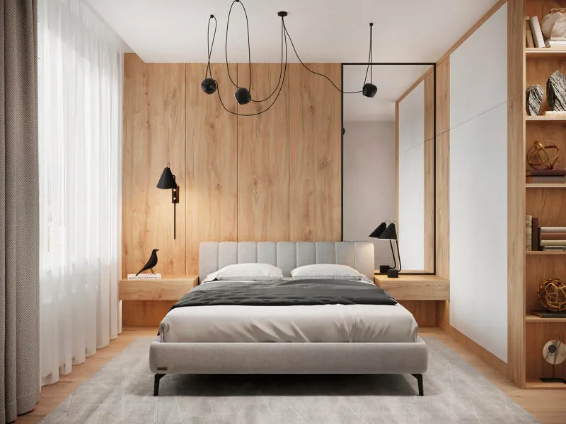 Phòng ngủ phong cách Scandinavian cho ai thích sự tối giản