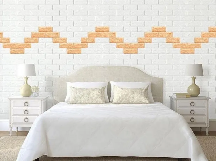Xốp dán tường là giải pháp trang trí nội thất đơn giản nhưng đẹp mắt được nhiều gia chủ lựa chọn