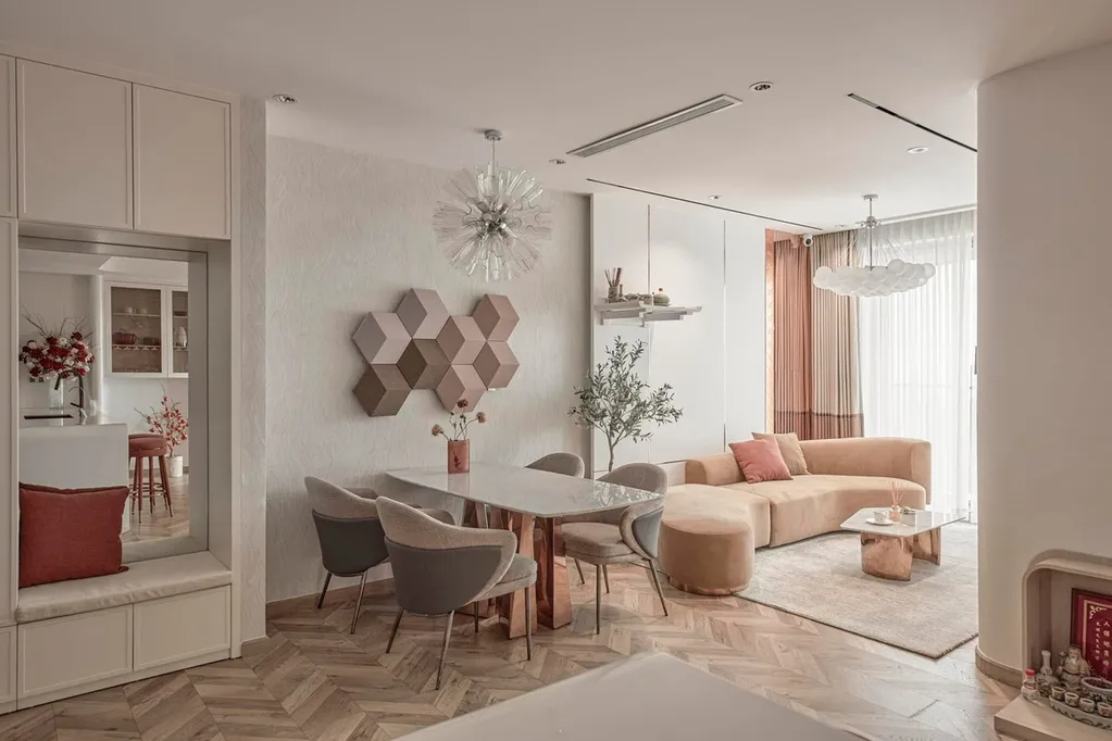 Ý tưởng thiết kế căn hộ chung cư Ngô Gia Tự với phong cách Hàn Quốc
