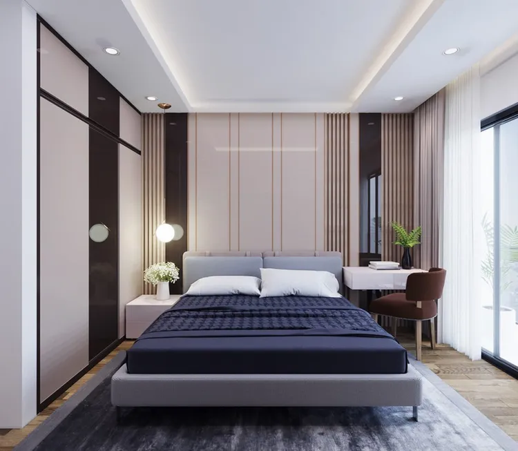 Trang trí phòng ngủ với diện tích từ 16-25m2 cho phép bạn có nhiều sự lựa chọn hơn về cách bố trí và trang trí phòng ngủ.