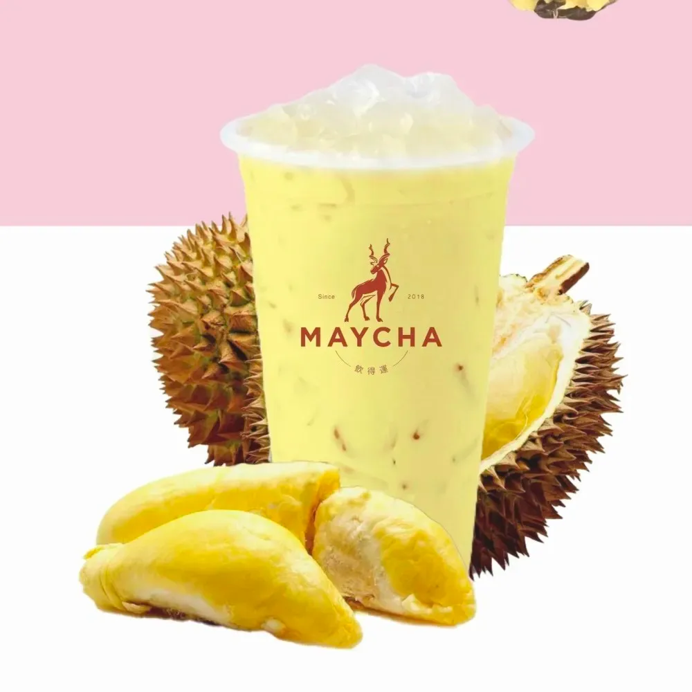 Hình ảnh trà sữa sầu riêng của Maycha