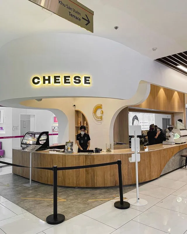 Hình ảnh không gian chi nhánh Cheese Coffee  Giga Mall- Thủ Đức