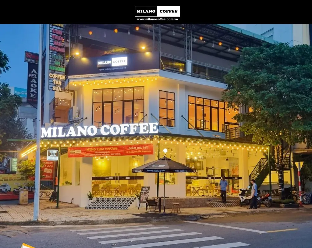 Milano Coffee là thương hiệu cà phê bình dân có tiếng trên thị trường F&B hiện nay