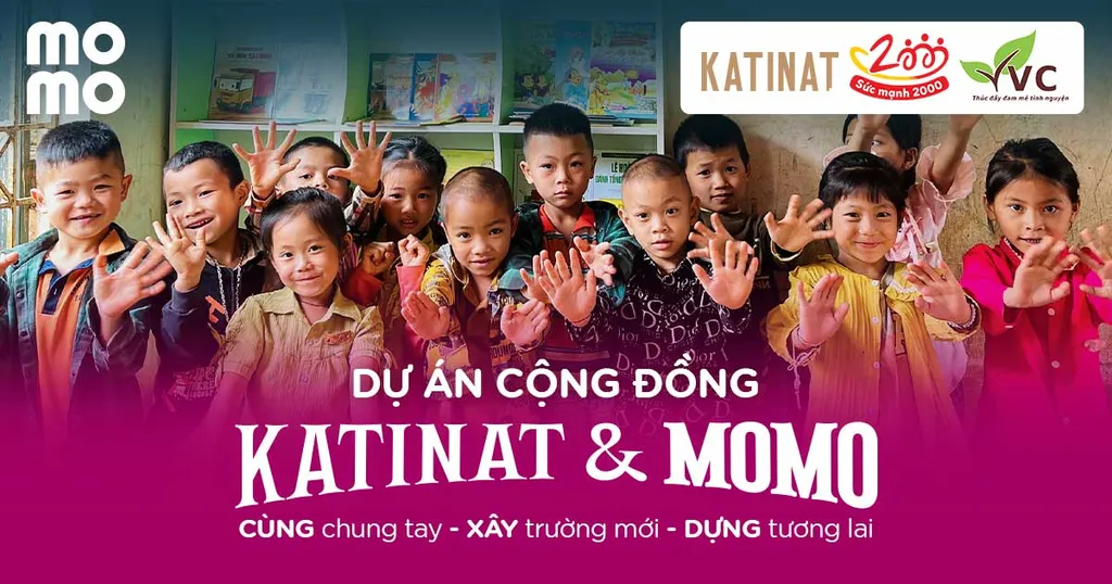 Hình ảnh dự án cộng đồng giữa Katinat và Momo