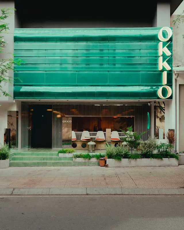Hình ảnh bên ngoài của quán Okkio Cafe