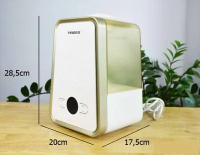 Với kích thước vừa phải, bạn có thể đặt máy tạo độ ẩm Tiross TS843 ở bất kỳ nơi nào trong không gian nhà của bạn