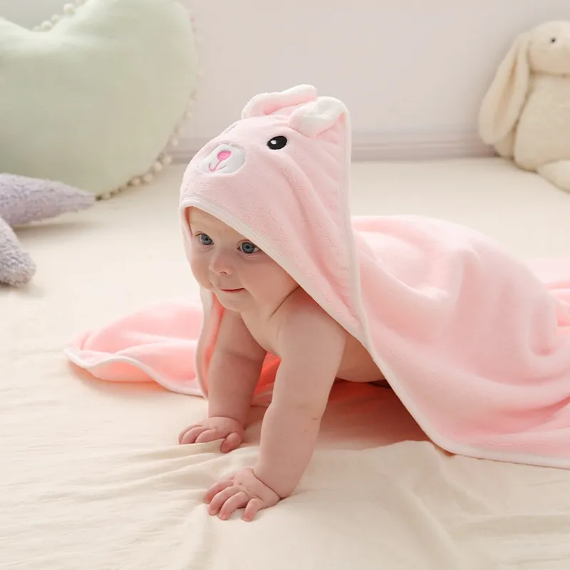 Khăn tắm Mollis - Khăn tắm có hình thú dễ thương, được làm từ vải bông mềm mại và an toàn cho bé.