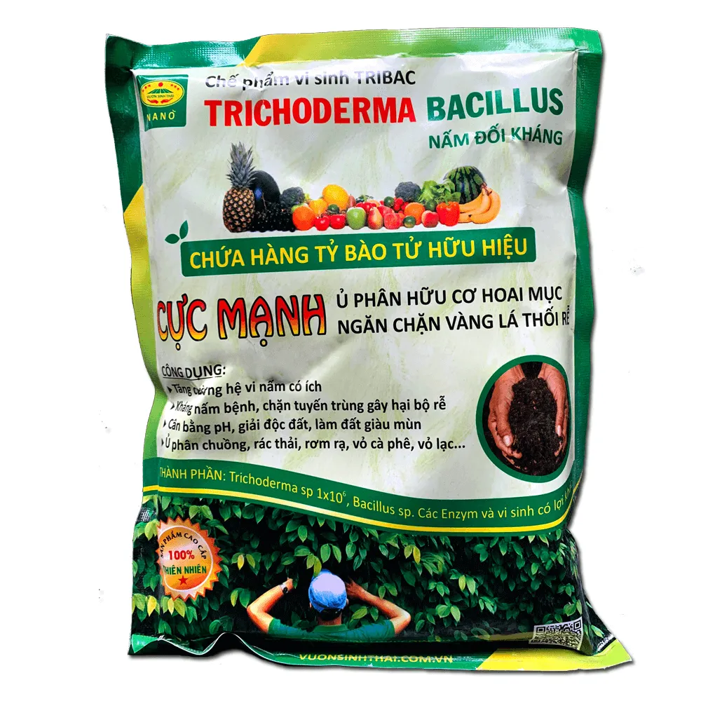 Bạn có thể bổ sung trichoderma để cải thiện đất trồng vài ngày trước khi gieo hạt hoa cúc trắng