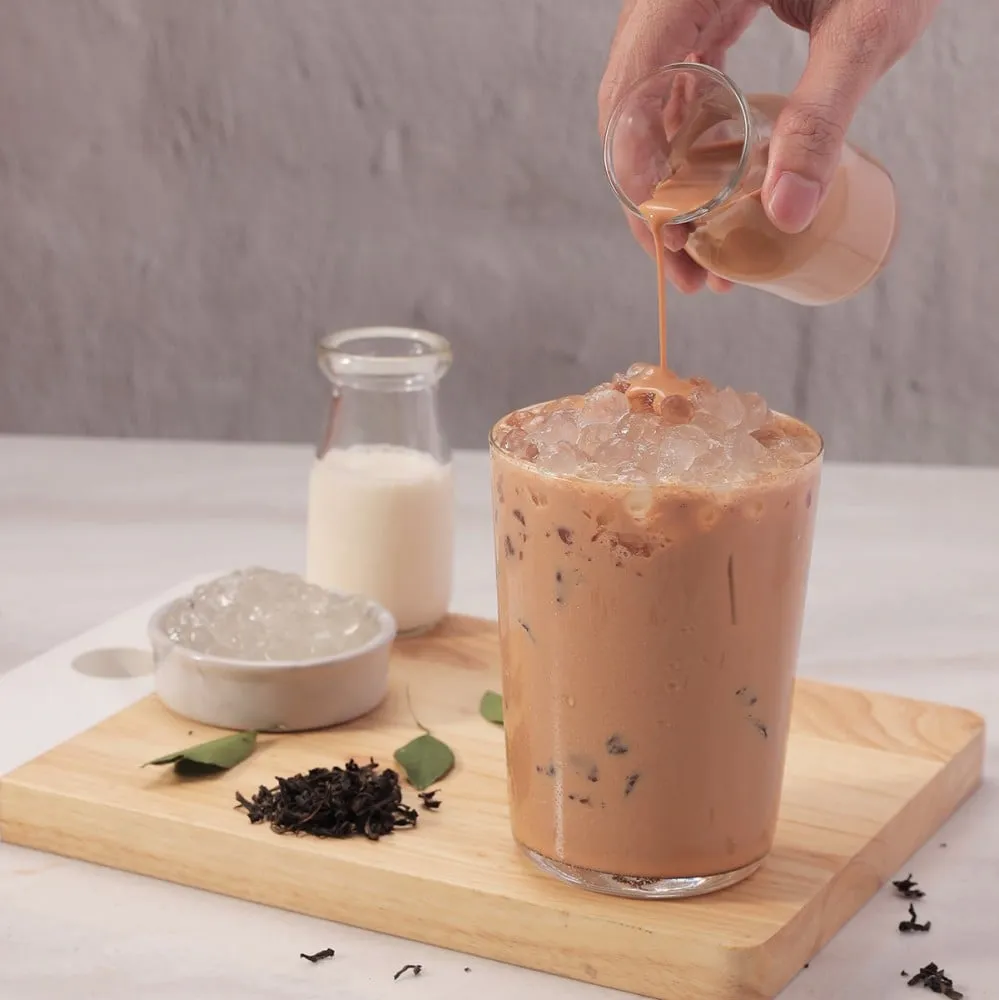 Trà sữa oolong nướng - The Coffee House