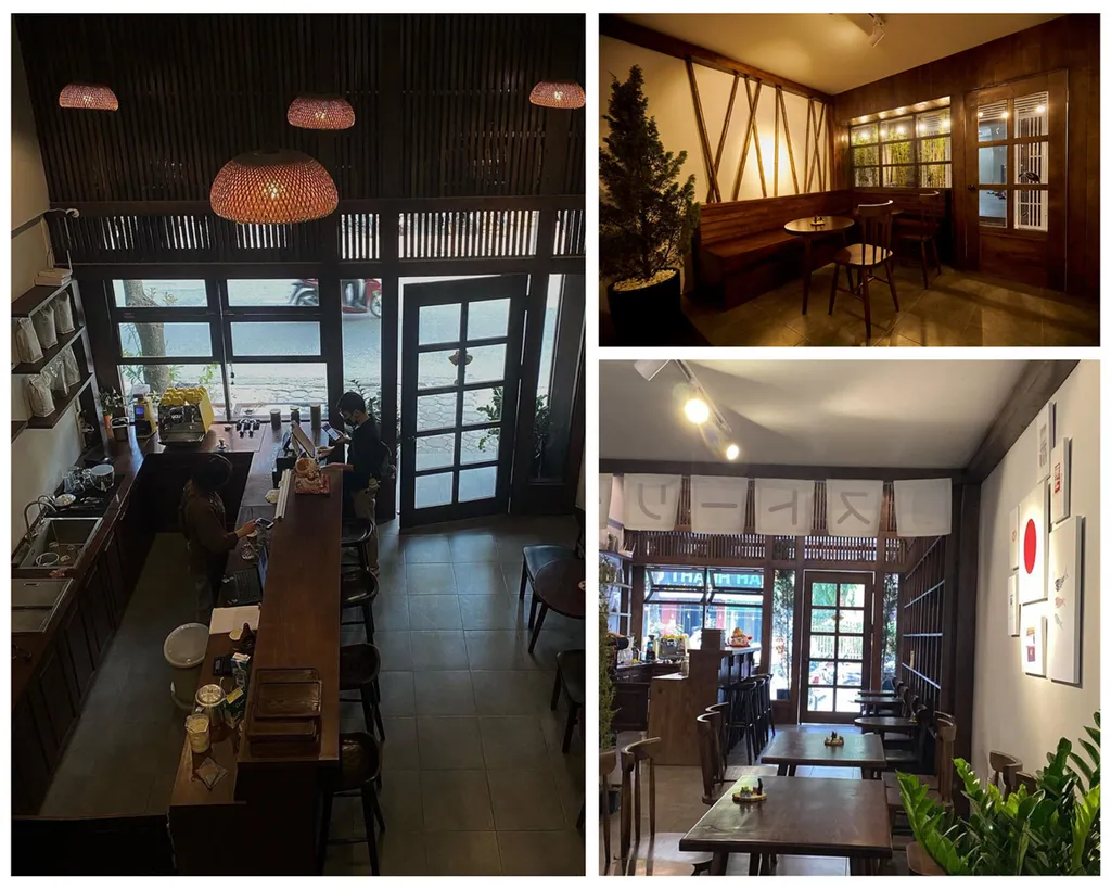 Một không gian ấm cúng bên trong Sutori Kohi (Top quán cafe đẹp ở Hà Nội)
