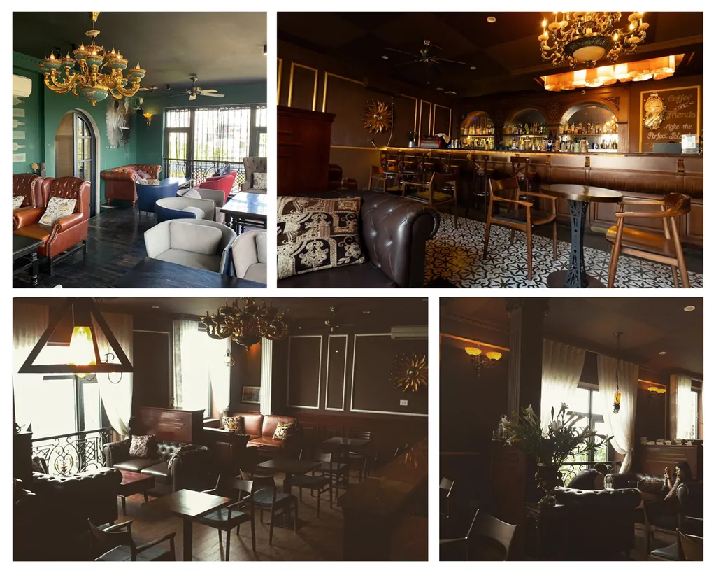 Nội thất mang đậm phong cách châu Âu cổ điển (Serein Cafe & Lounge) 