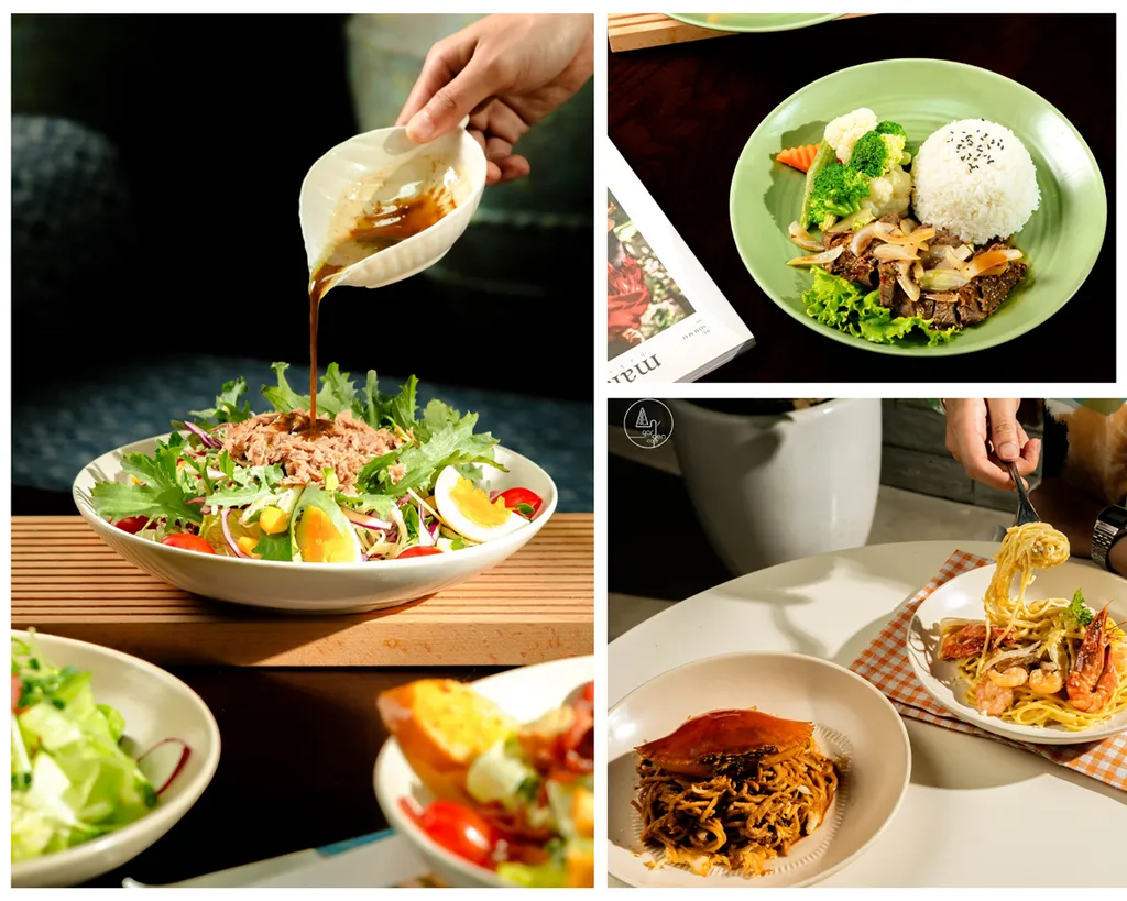 Ngoài menu thức uống đa dạng thì An’ Garden Cafe cũng nổi tiếng về các món ăn Âu - Á vô cùng ngon miệng
