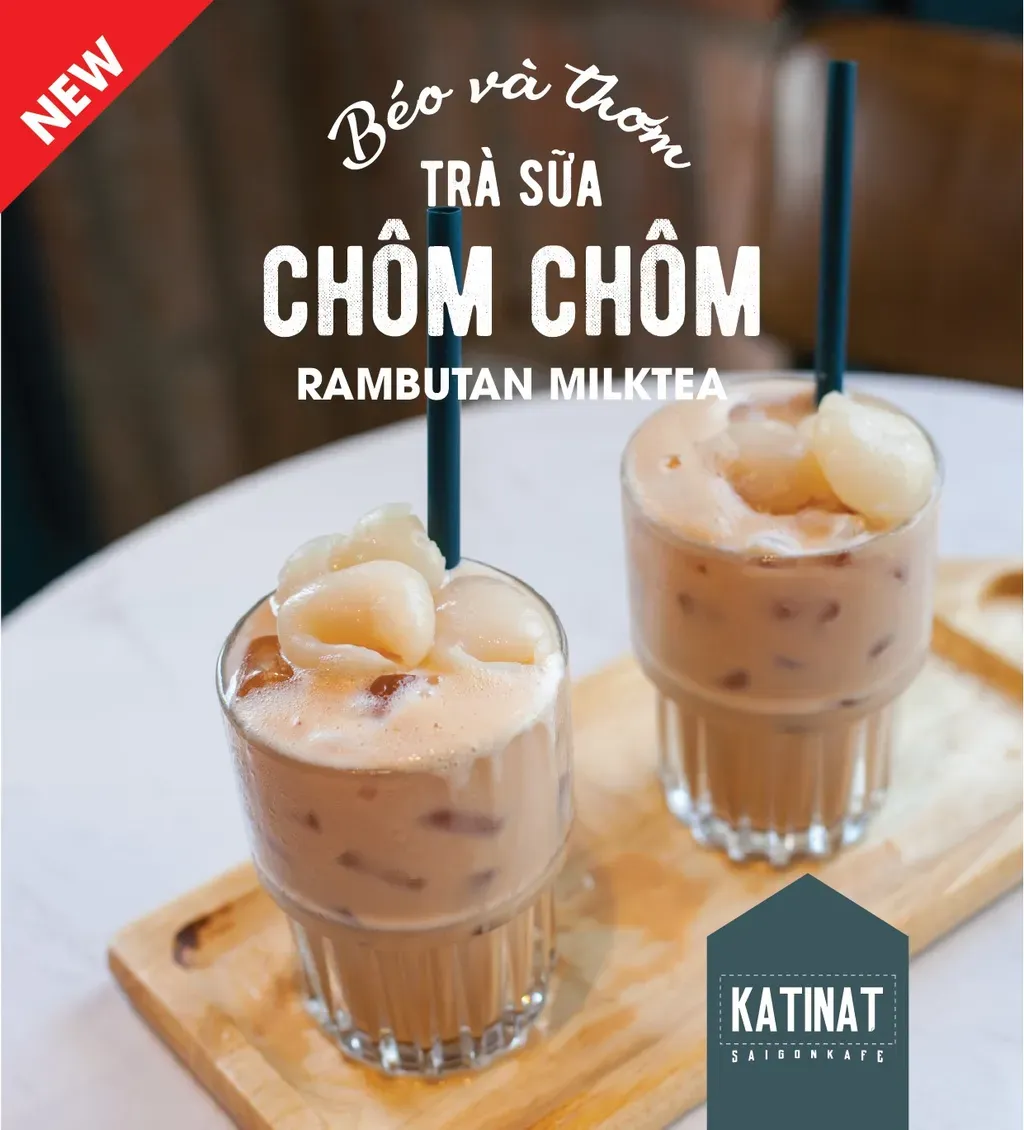 Best seller của Katinat - Trà sữa chôm chôm