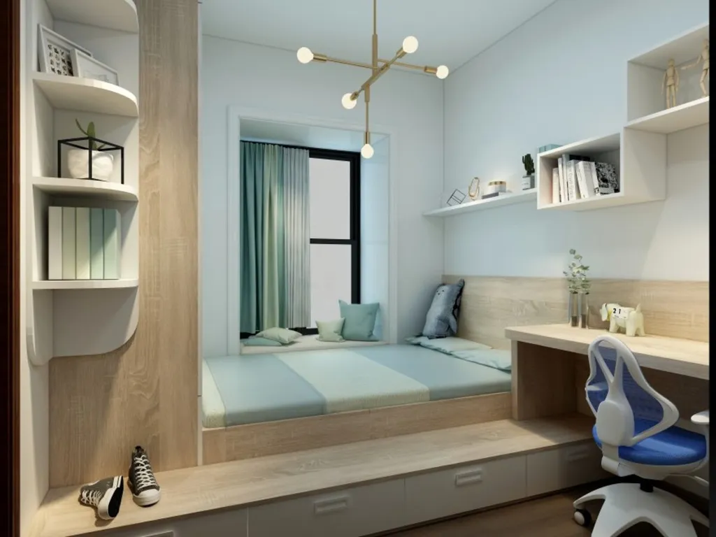 Phòng ngủ nhỏ phong cách tối giản là một lựa chọn hoàn hảo cho những người ưa cái đẹp của sự tối giản