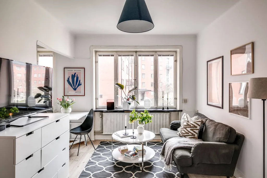 Ý tưởng thiết kế phòng khách đẹp cho chung cư với tông màu nhẹ nhàng