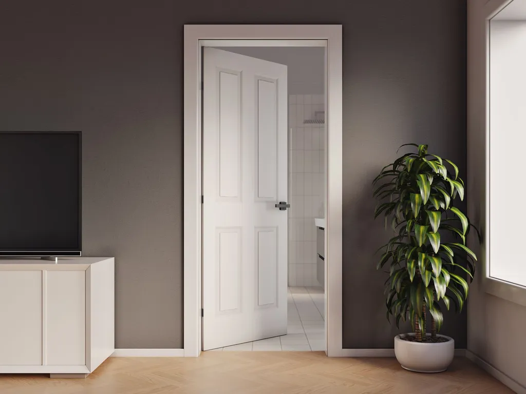Việc lựa chọn kích thước cửa phòng ngủ phù hợp giúp tăng cường vượng khí