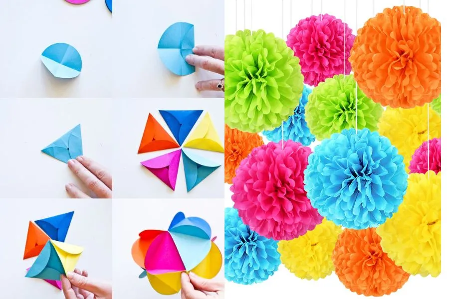 15 cách làm đồ trang trí tết bằng giấy cực đẹp và dễ làm