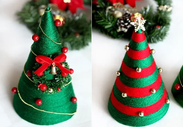 Tận dụng các món handmade để trang trí Noel cho văn phòng