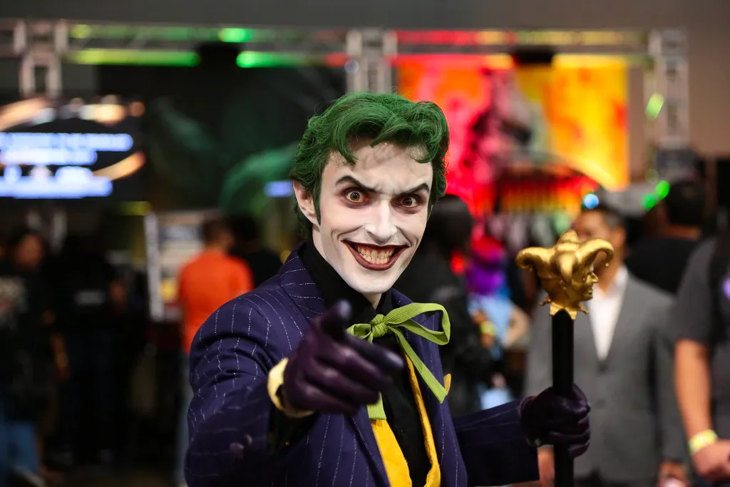 Phong cách hóa trang Joker trong ngày Halloween