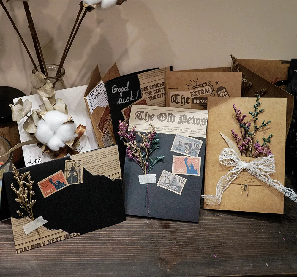 Thiệp handmade là món quà Giáng sinh vô cùng ý nghĩa