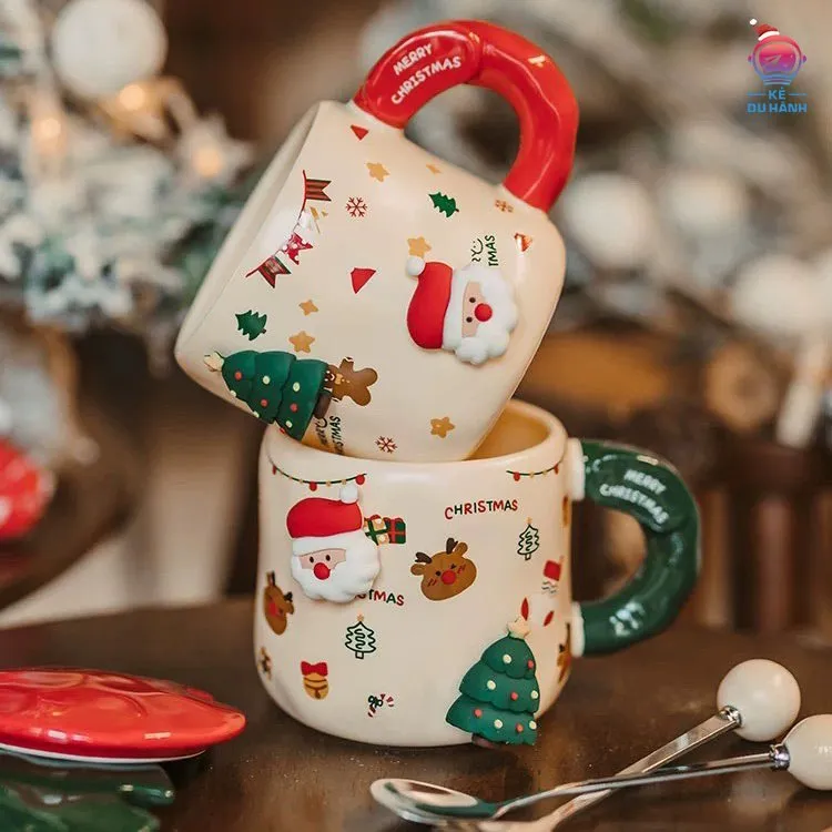 Tặng ly in hình cho bạn gái vào dịp Giáng sinh