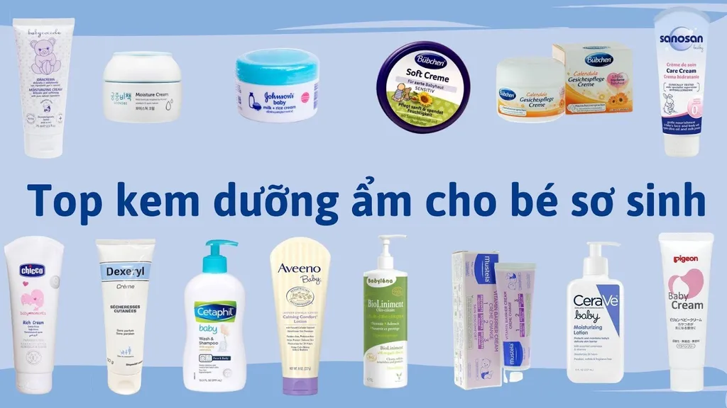 Kem dưỡng ẩm cũng là một món quà tuyệt vời giúp bảo vệ làn da em bé khỏi bị khô trong điều kiện môi trường tự nhiên ngoài bụng mẹ