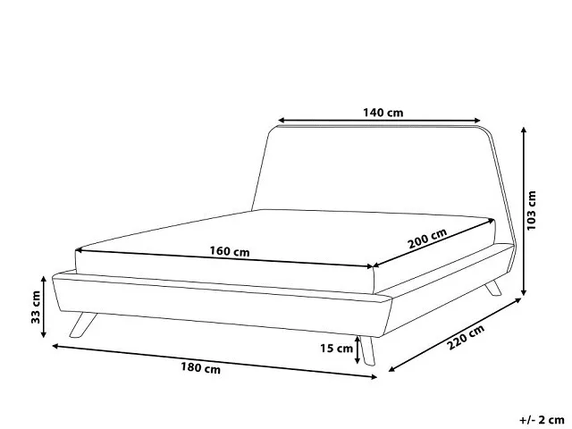 Kích thước giường Kingsize phổ biến hiện nay