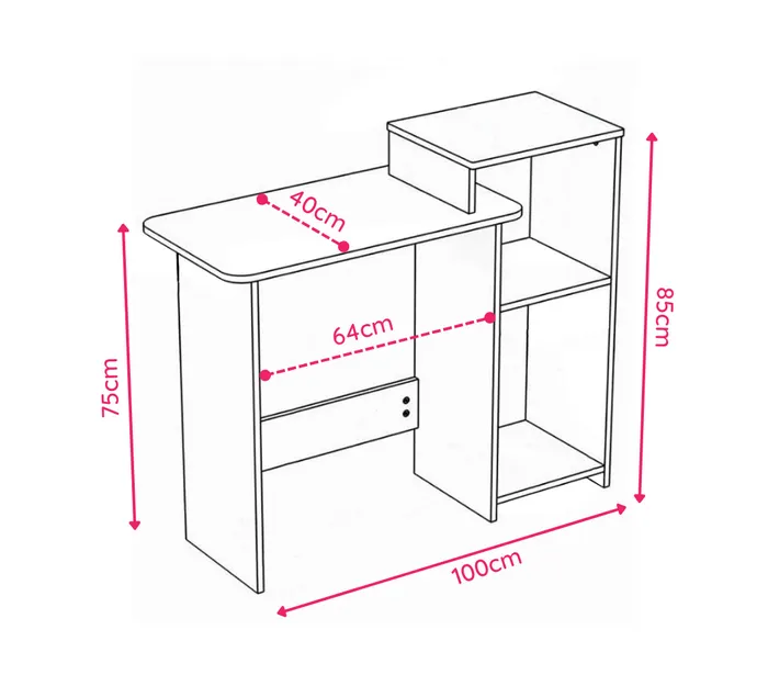 Kích thước kệ sách khổ lớn tham khảo