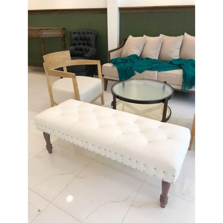 Mẫu ghế đôn dài, thích hợp để đi kèm cùng bộ ghế sofa của bạn