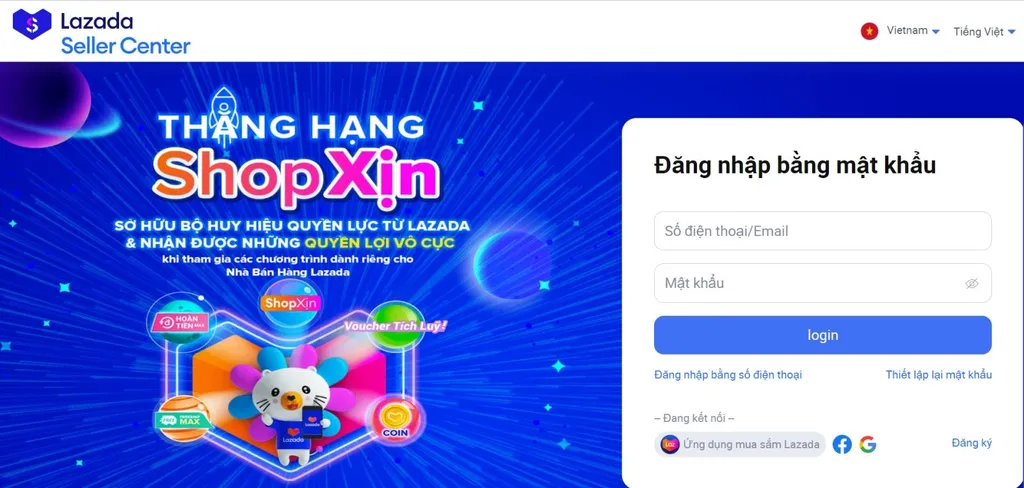 Lazada Seller Center là gì