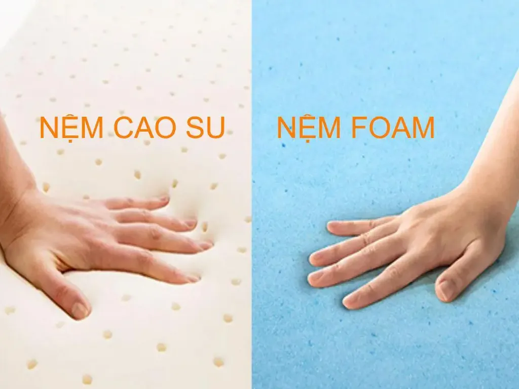 Nên dùng nệm cao su non hay nệm foam phụ thuộc vào nhu cầu sử dụng của bạn.