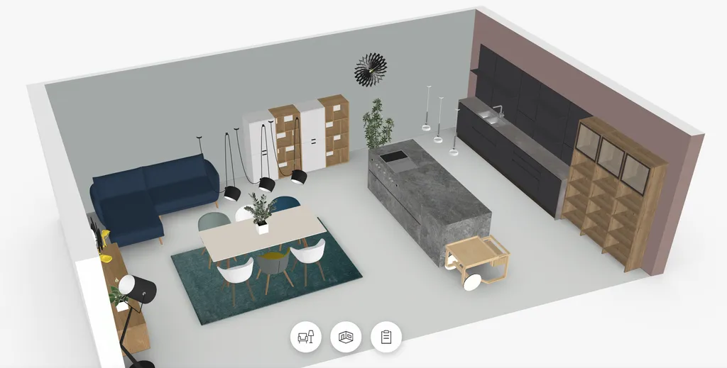 Công cụ thiết kế phòng ngủ Roomle