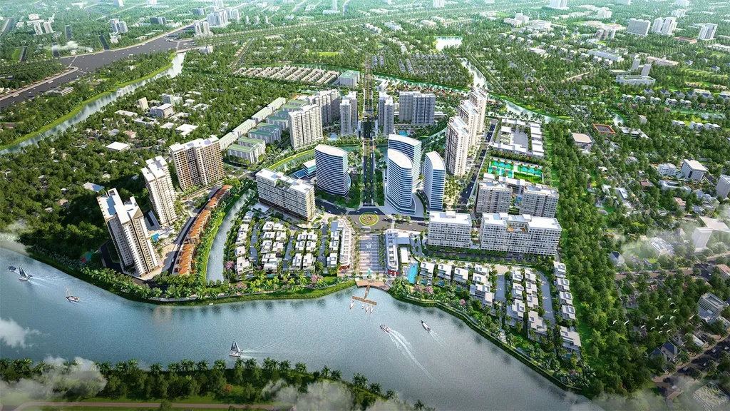 Phối cảnh dự án khu đô thị Mizuki Park