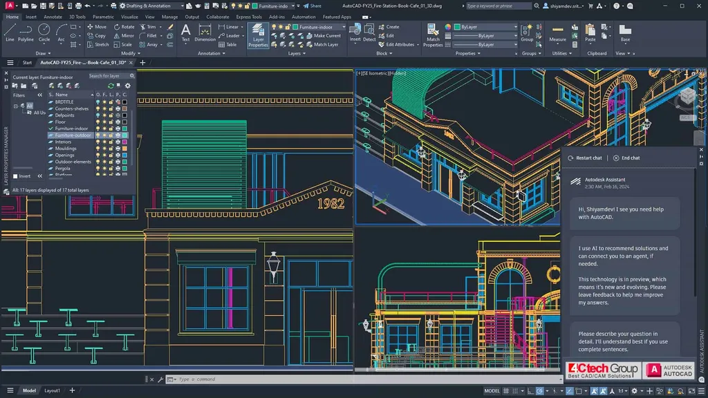 Phần mềm AutoCAD phiên bản 2025
