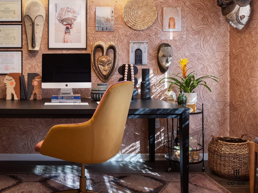 Ý tưởng thiết kế góc làm việc phong cách Bohemian Ý tưởng thiết kế góc làm việc phong cách Bohemian
